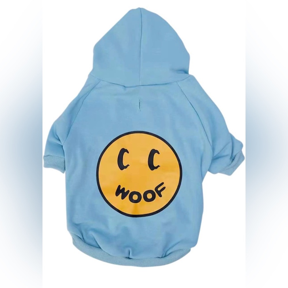 BAYOU Haze Blue Dog Hoodie Dog Clothes